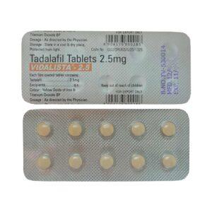 тадалафил 2.5мг